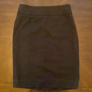 Banana Republic black pencil skirt size 2